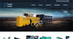 Desktop Screenshot of honnypower.com