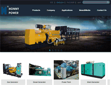 Tablet Screenshot of honnypower.com